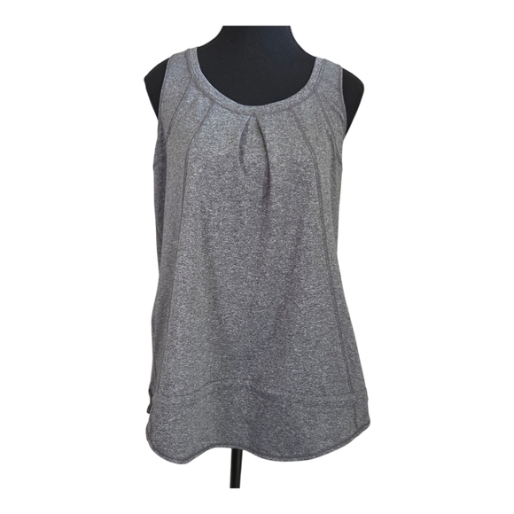 Weatherproof Women's Heather Gray Tank Top With Adjustable Toggles Size L - Picture 1 of 5